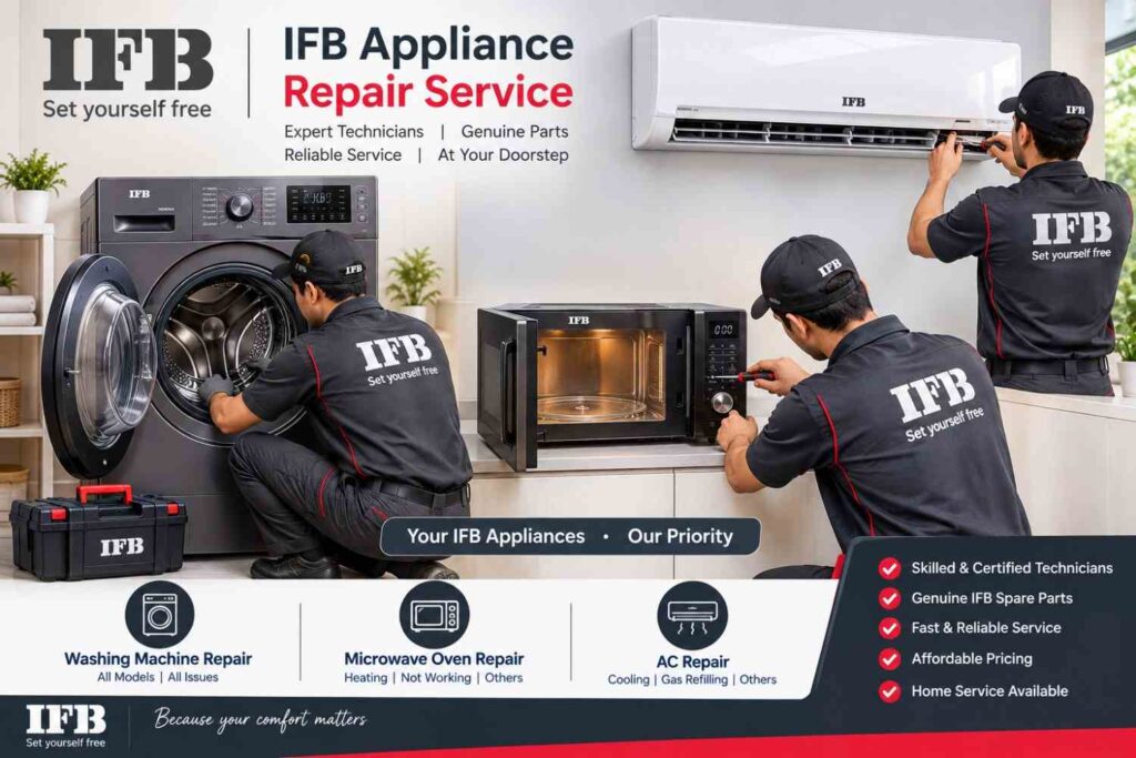 IFB Service Centre Bhopal and IFB Appliances Repair Service Bhopal